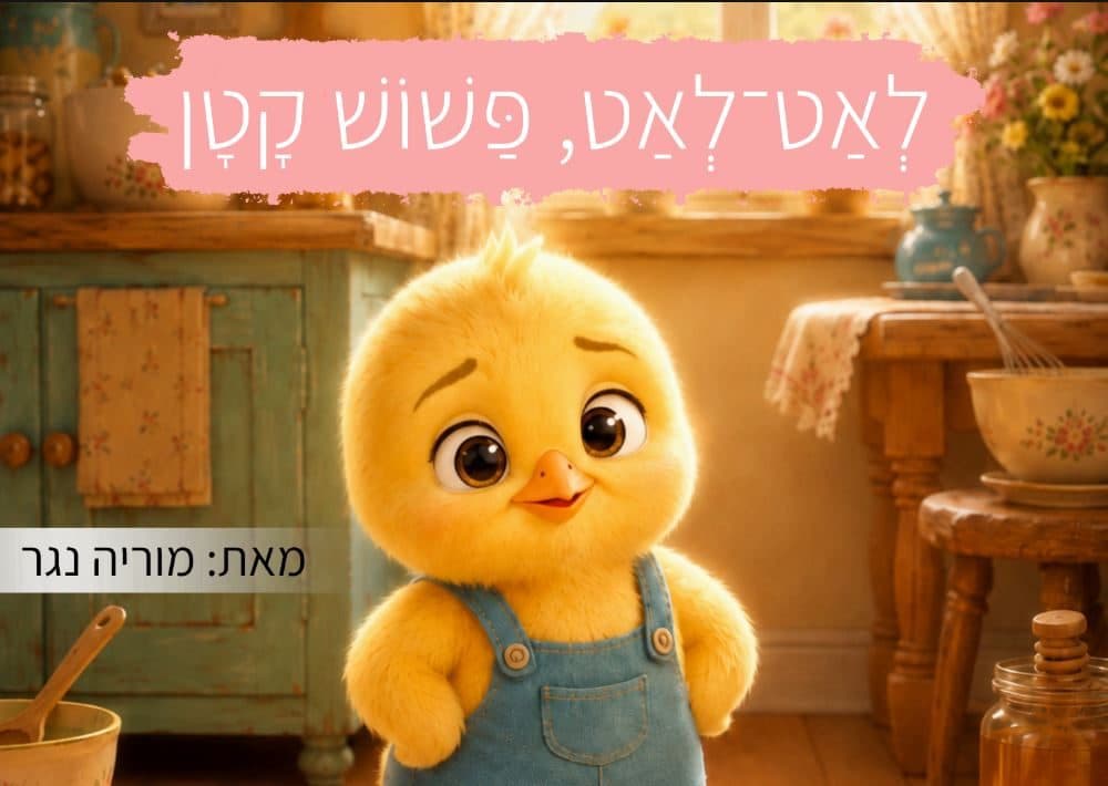 "לאט לאט, פשוש קטן" ספר ילדים רך שמחבק את הפחד לטעות - ומלמד להתחיל לאט לאט