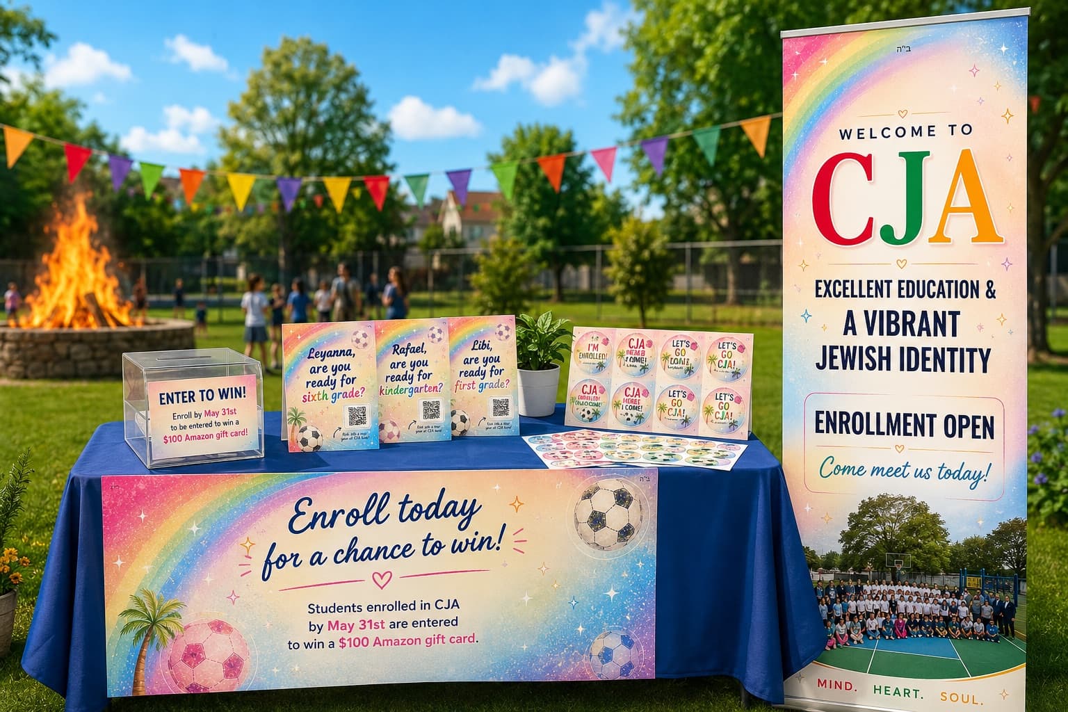 Festival PR Table